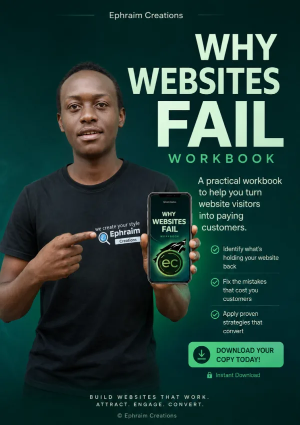 Why Websites Fail The Website Optimization Workbook Why Websites Fail Workbook